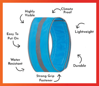 Spot the Dog Reflective Collar - Neon Blue